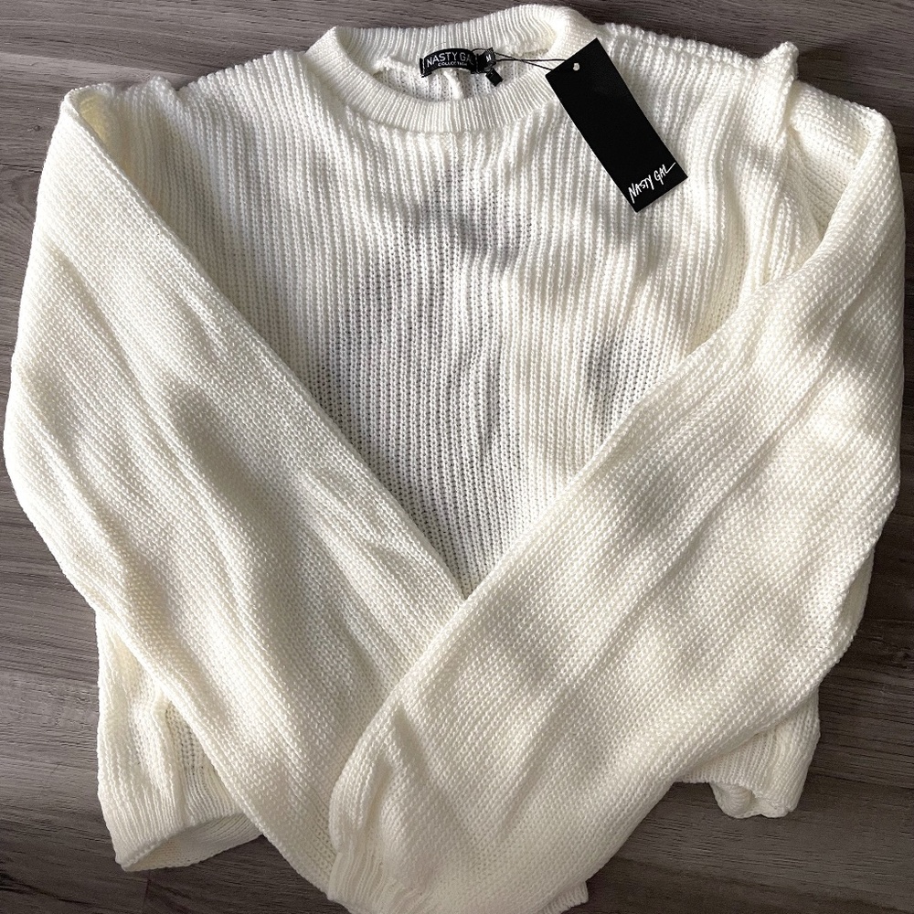 New with tags Cream Sweater